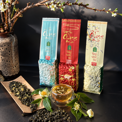 Vietnamese Oolong Tea Collection – 3 × 100g